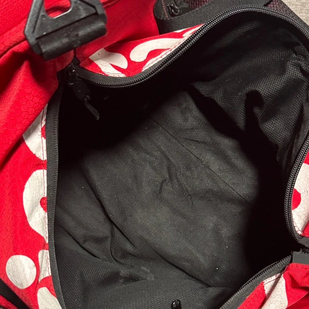 Red Sports Duffel Bag